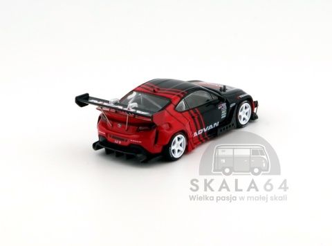 POP RACE PR64-228 Toyota Pandem GR86 ADVAN PR64-0228 1:64