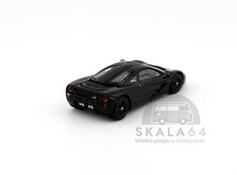 Model samochodu McLaren F1 Jet Black w skali 1:64 - tył