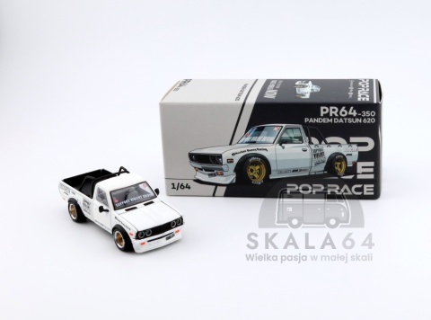 Model samochodu Pandem Datsun 620 White w skali 1:64 - pudełko