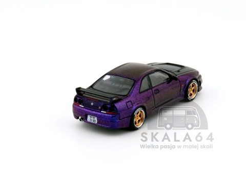POP RACE PR64-256 Nissan Skyline GT-R R33 NISMO Midnight Purple PR64-0256 1:64
