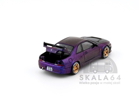 POP RACE PR64-256 Nissan Skyline GT-R R33 NISMO Midnight Purple PR64-0256 1:64