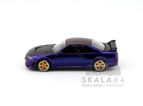 POP RACE PR64-256 Nissan Skyline GT-R R33 NISMO Midnight Purple PR64-0256 1:64
