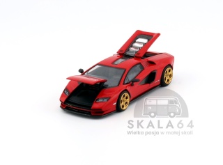 POP RACE PR64-259 Lamborghini Countach LPI 800-4 Red PR64-0259 1:64