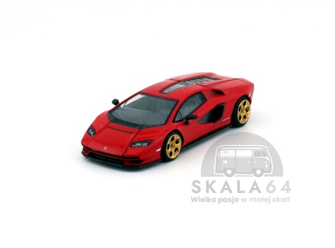 POP RACE PR64-259 Lamborghini Countach LPI 800-4 Red PR64-0259 1:64