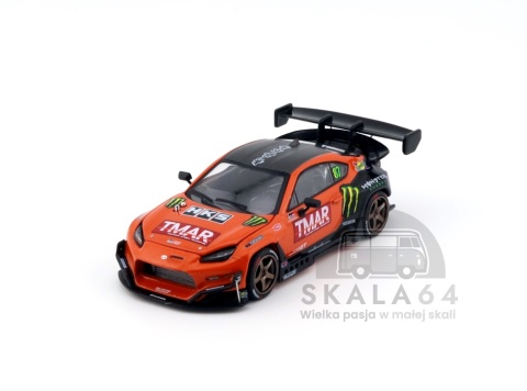 Model samochodu Pandem Toyota GR 86 Daigo Saito FDJ 2022 w skali 1:64 - przód