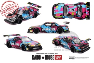 PREORDER MINI GT Kaido House KHMG284 Nissan Silvia S13-R Kaido Splash V1