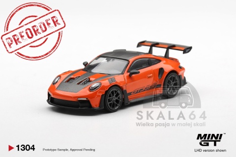 2024 Porsche 911 (992) GT3 RS Weissach Package, Gulf orange