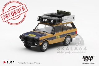 PREORDER MINI GT MGT01311-BL 1981 Land Rover Range Rover *Camel Trophy* N. Sudmann/F.Hofmann Sumatra