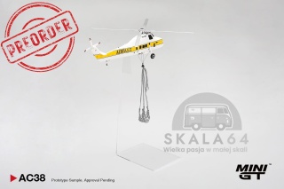 PREORDER MINI GT MGTAC38 1985 Sikorsky S58T Helicopter *Camel Trophy* / Helikopter