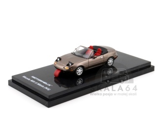 MOTORHELIX Mazda MX-5 Miata NA Spider Roadster LHD Metallic Brown 1:64