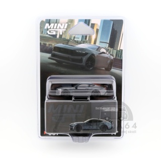 MINI GT Ford Mustang Dark Horse Carbonized Gray LHD MGT00957-BL MiniGT