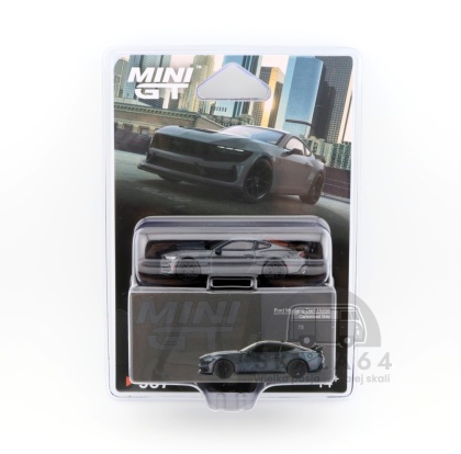 MINI GT Ford Mustang Dark Horse Carbonized Gray LHD MGT00957-BL MiniGT