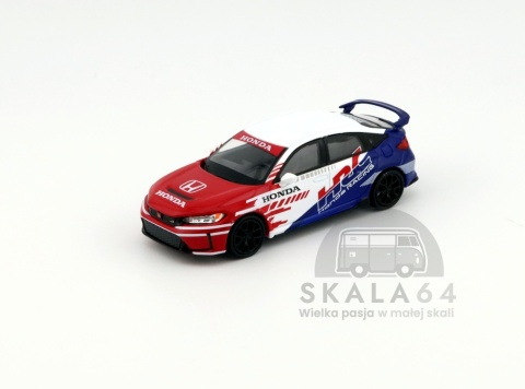 MINI GT Honda Civic Type R 2024 Pace Car HRC LHD MGT01079-BL MiniGT
