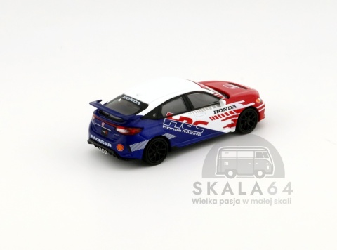 MINI GT Honda Civic Type R 2024 Pace Car HRC LHD MGT01079-BL MiniGT