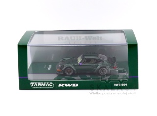 TARMAC WORKS Porsche 911 RWB 964 Green RAUH-Welt Begriff 1:64