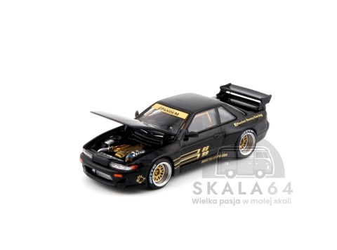 POP RACE PR64-289 Pandem Nissan Silvia S13 Black PR64-0289 1:64