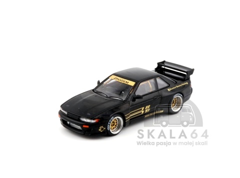 POP RACE PR64-289 Pandem Nissan Silvia S13 Black PR64-0289 1:64