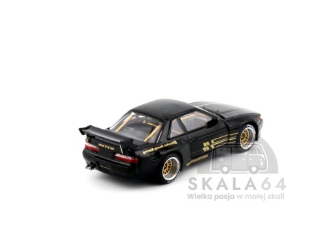 POP RACE PR64-289 Pandem Nissan Silvia S13 Black PR64-0289 1:64