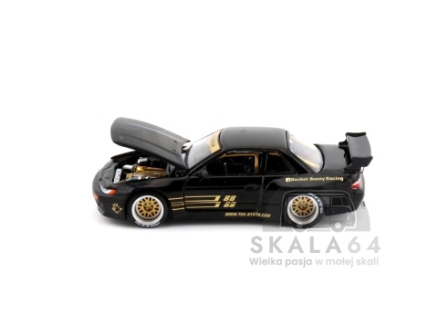 POP RACE PR64-289 Pandem Nissan Silvia S13 Black PR64-0289 1:64
