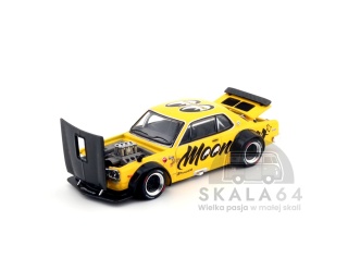 POP RACE PR64-297 TMCS Singapore 2025 Nissan Skyline GT-R V8 Drift Hakosuka Mooneyes PR64-0297 1:64