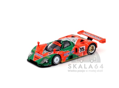 Model samochodu Mazda 787B Le Mans 1991 Winner w skali 1:64 - przód