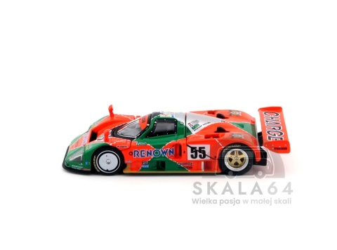 Model samochodu Mazda 787B Le Mans 1991 Winner w skali 1:64 - bok