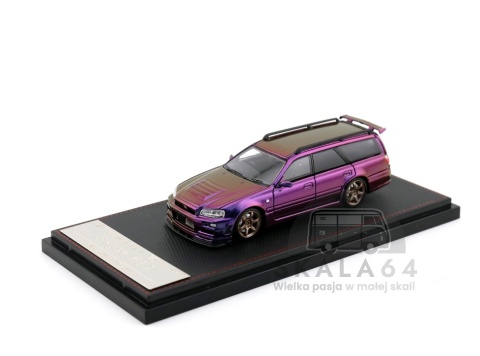 STREET WARRIOR - GHOST PLAYER Nissan Stagea R34 Chameleon 1:64