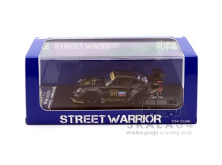 STREET WARRIOR - GHOST PLAYER Porsche 911 RWB 993 RAUH-Welt #96 Charlene 1:64