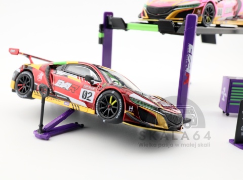 TARMAC WORKS Garage Tools Set Evangelion EVA Racing 1:64