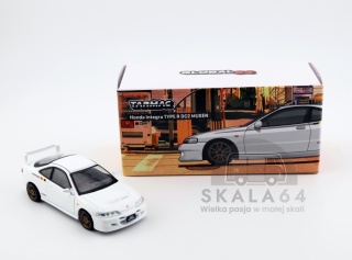 TARMAC WORKS Honda Integra Type R DC2 Mugen Championship White 1:64