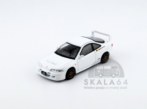 Model samochodu Honda Integra Type R DC2 Mugen Championship White w skali 1:64 - przód