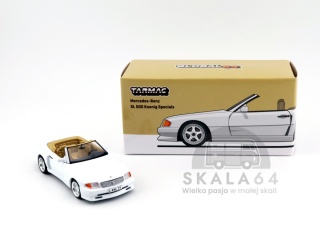 TARMAC WORKS Mercedes-Benz SL 500 Koenig Specials White 1:64