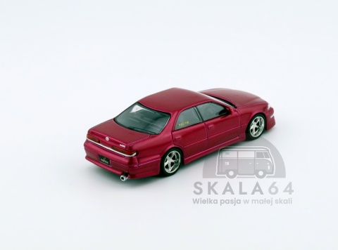 Model samochodu VERTEX Toyota Mark II JZX100 Red Metallic w skali 1:64 - tył