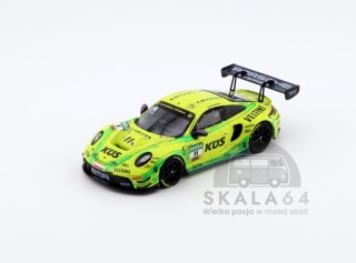 TRENDS HOBBY Porsche 911 GT3 R DTM #91 Yellow 1:64