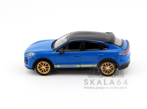 TRENDS HOBBY Porsche Cayenne Turbo GT Blue 1:64