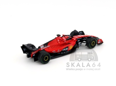 Bolid Ferrari SF-23 Formula 1 Monaco Grand Prix 2023 #16 C. Leclerc w skali 1:64 - tył