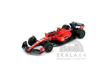 BBR MODELS Ferrari SF-23 Formula 1 Monaco Grand Prix 2023 #55 C. Sainz 1:64 BBRFER64023