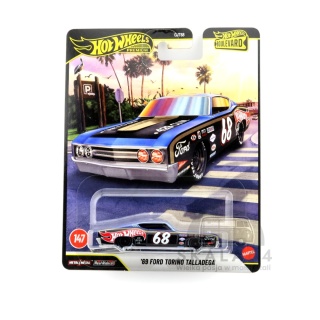 HOT WHEELS Premium Boulevard #147 '69 Ford Torino Talladega 1:64 JHW28