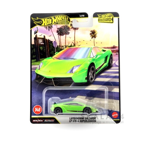 HOT WHEELS Premium Boulevard #148 Lamborghini Gallardo LP 570-4 Superleggera 1:64 JHW33