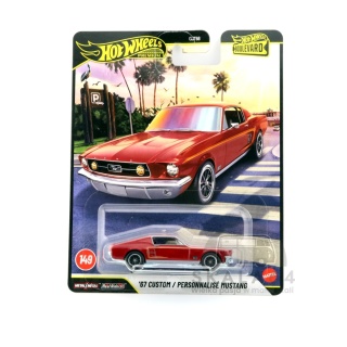 HOT WHEELS Premium Boulevard #149 '67 Custom Mustang 1:64 JHW40