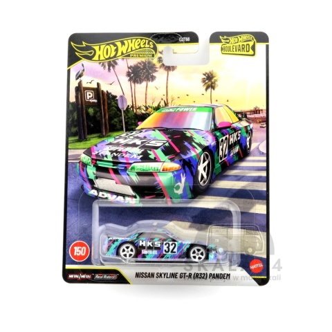 HOT WHEELS Premium Boulevard #150 Nissan Skyline GT-R R32 Pandem 1:64 JHW41