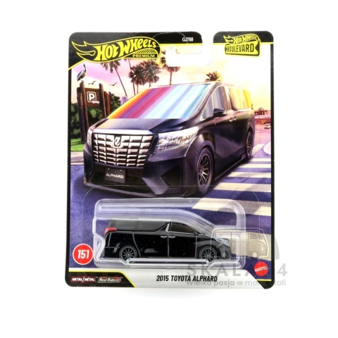 HOT WHEELS Premium Boulevard #151 2015 Toyota Alphard 1:64 JHW20