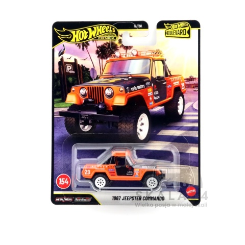 HOT WHEELS Premium Boulevard #154 1967 Jeepster Commando 1:64 JHW29