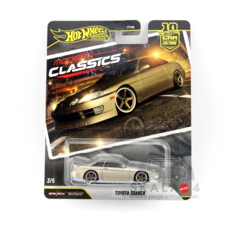 Model samochodu HOT WHEELS Premium Car Culture Modern Classics Toyota Soarer w skali 1:64 JKF15