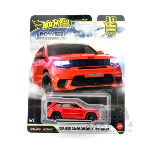 HOT WHEELS Premium Car Culture Power Trip 2019 Jeep Grand Cherokee Trackhawk 1:64 JKF28