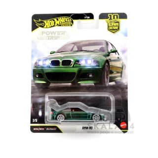 HOT WHEELS Premium Car Culture Power Trip BMW M3 E46 1:64 JKF30