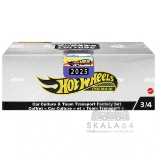 HOT WHEELS Premium Factory Box 3/4 2025 Circuit Legends Euro Speed Team Transport CHASE !