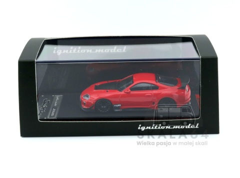IGNITION MODEL Toyota Supra A80 RZ Manabu Orido Red 1:64
