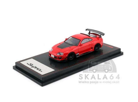 IGNITION MODEL Toyota Supra A80 RZ Manabu Orido Red 1:64