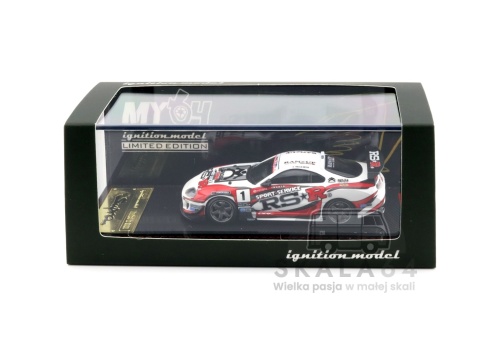 IGNITION MODEL Toyota Supra A80 RZ Manabu Orido White 1:64 Edycja Limitowana